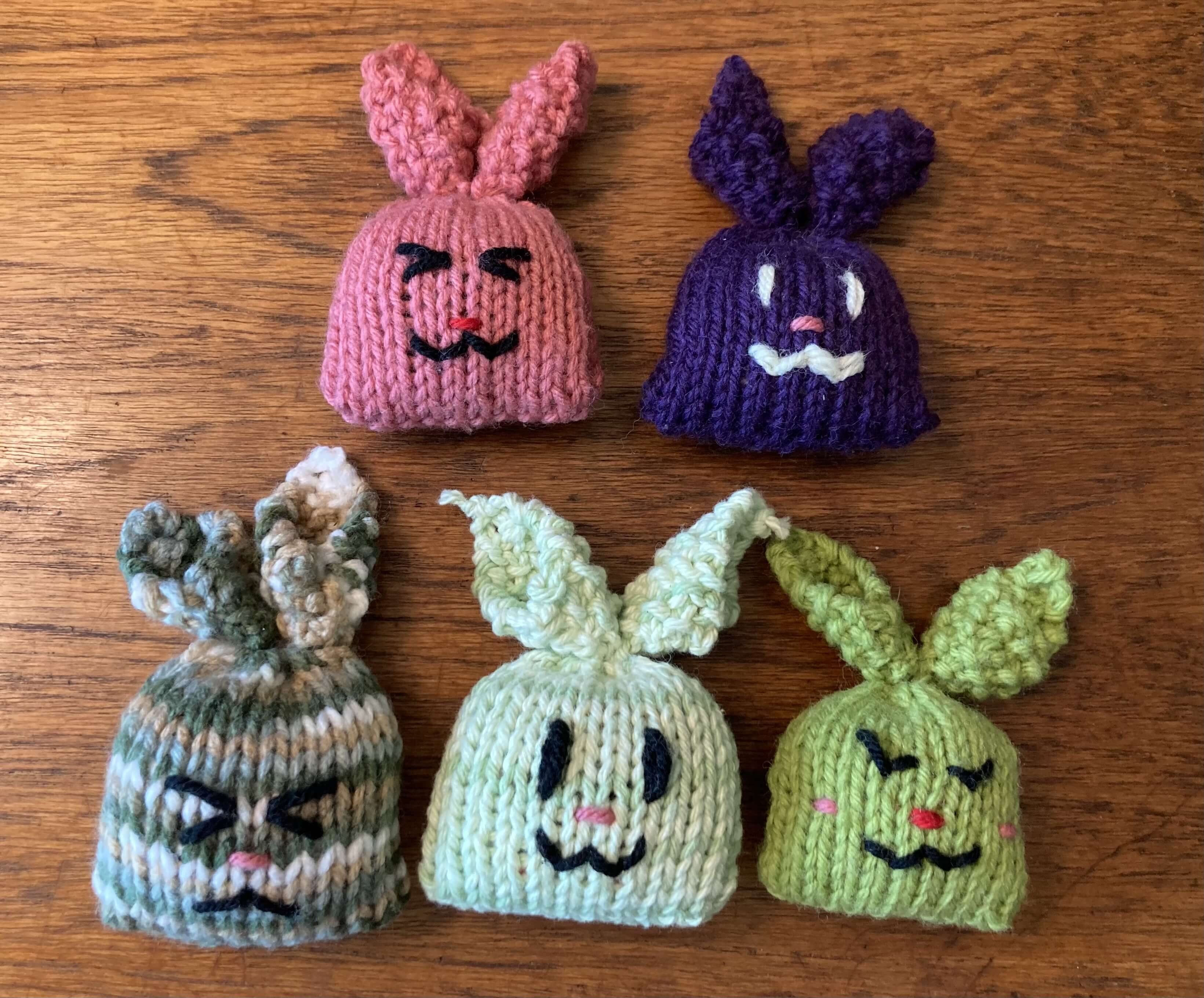 My second batch of catnip bunnies.